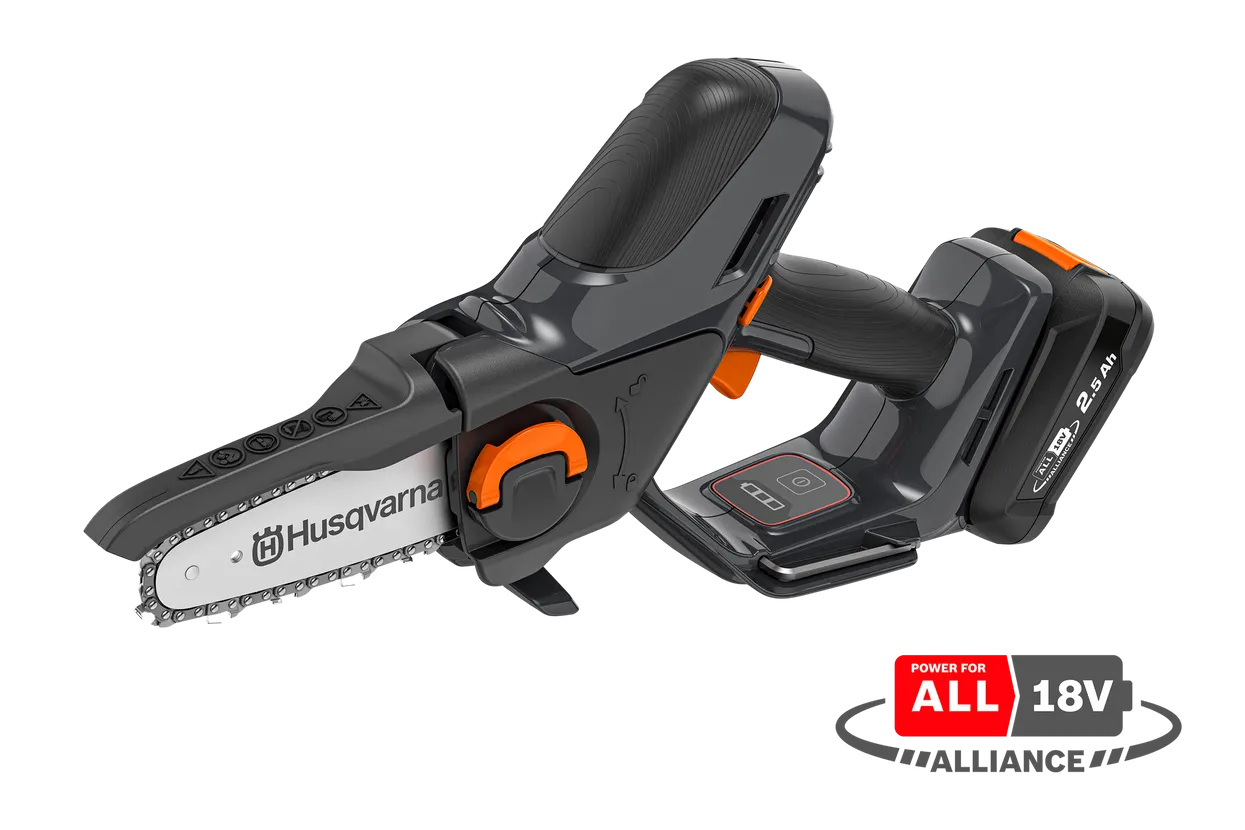 MowBot | Aspire Battery Garden Tools | Husqvarna P5 Pruner | Power for all Alliance