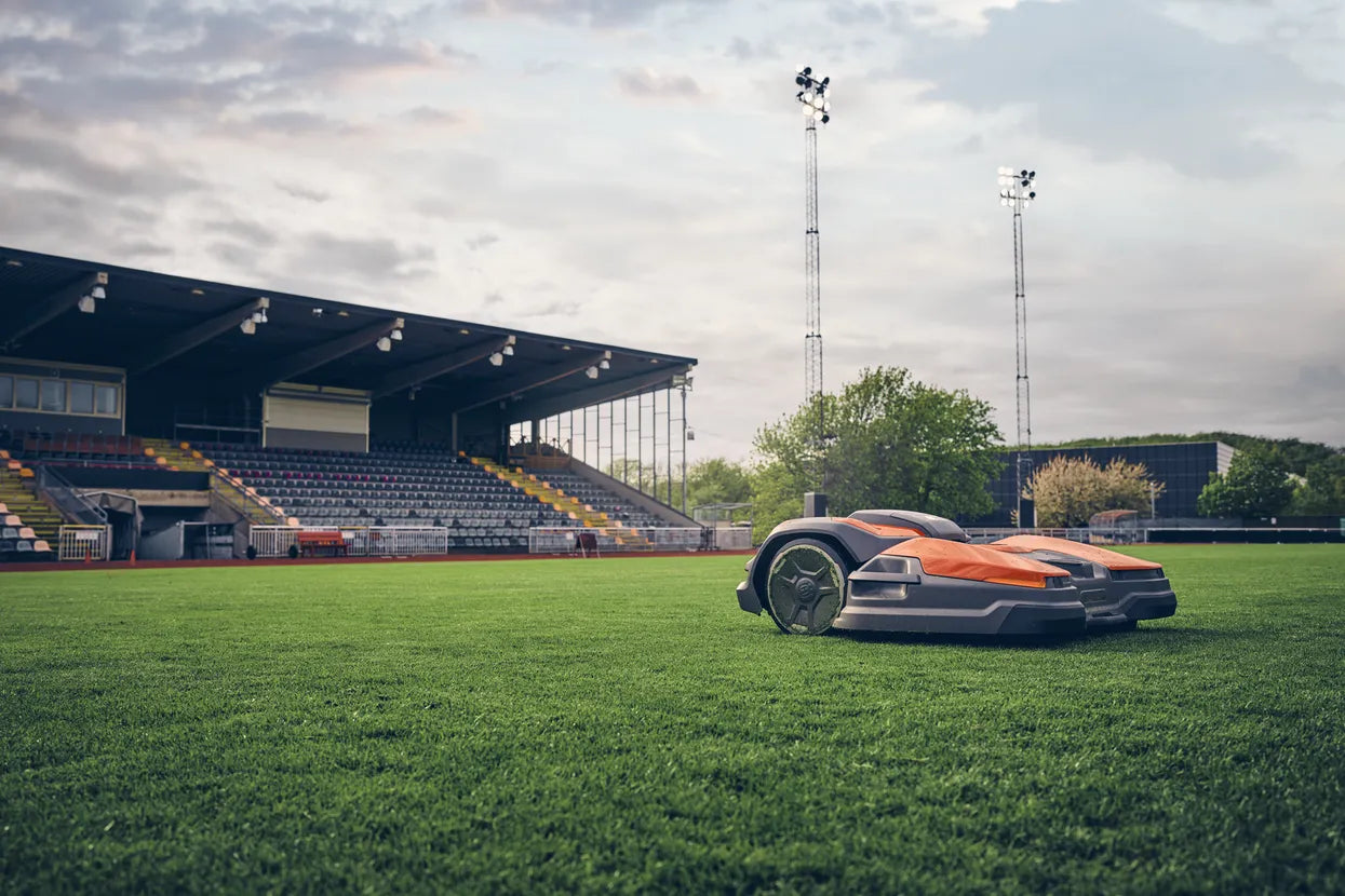 MowBot | Leaders in Robotic Mowing | Commercial | Husqvarna Pro Partner | CEORA | Robotic mowers for large green spaces | Stadium Sports Fields