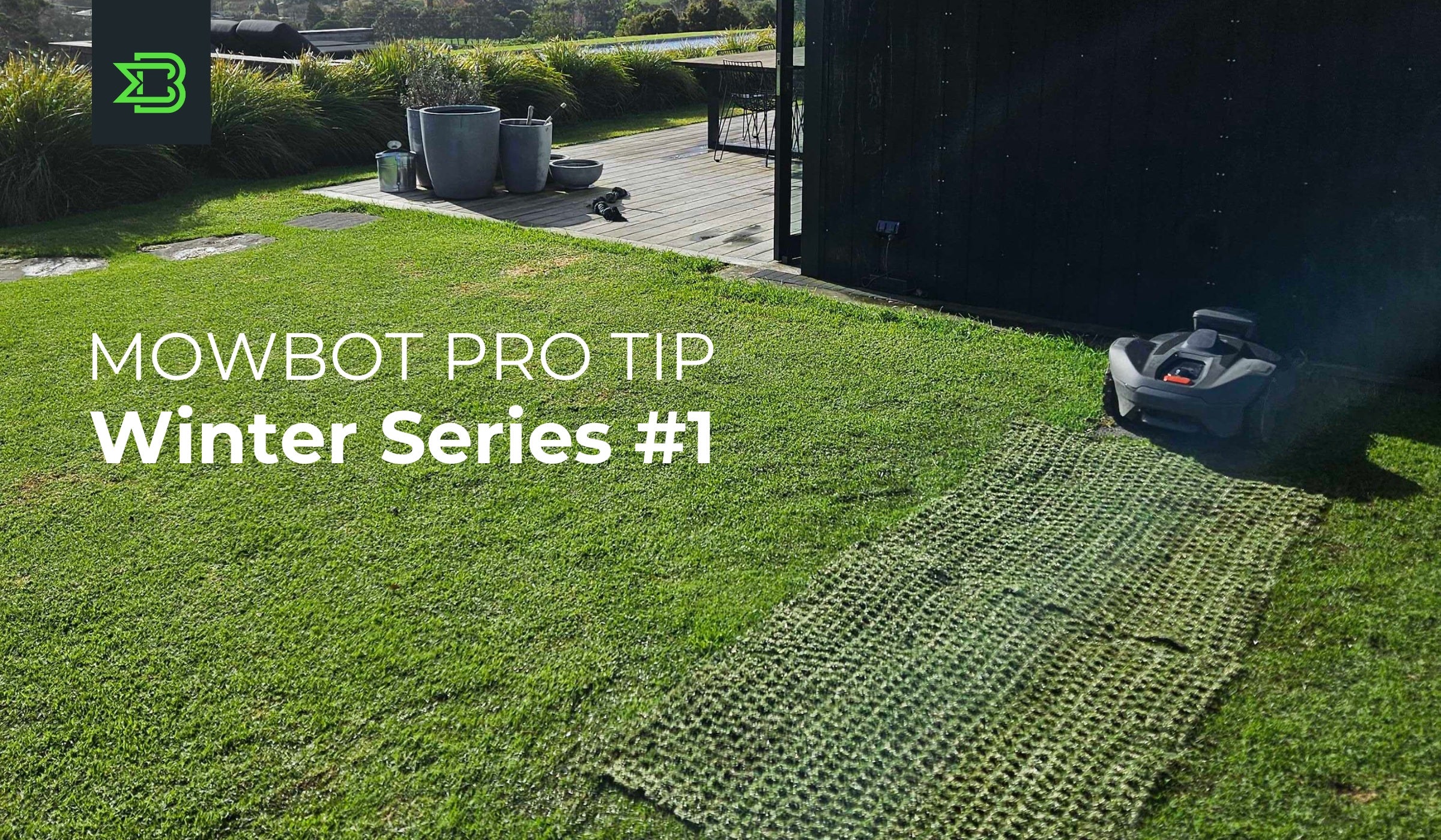 Winter Tip #1 - How To Prevent Muddy Patches Damaging Your Lawn