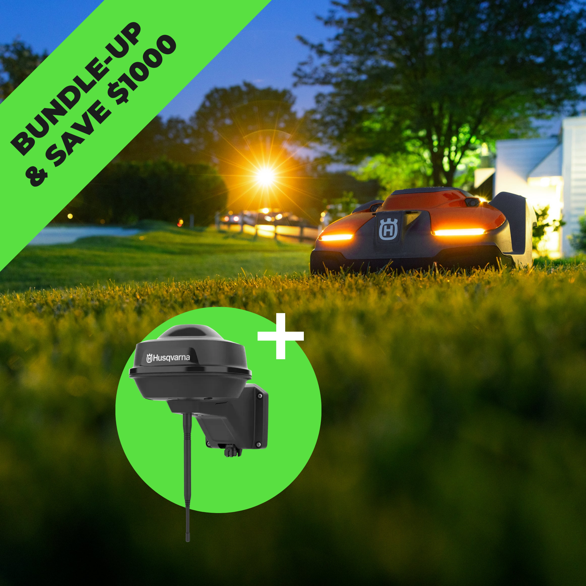 Bundle-Up! Automower 550 EPOS + Reference Station