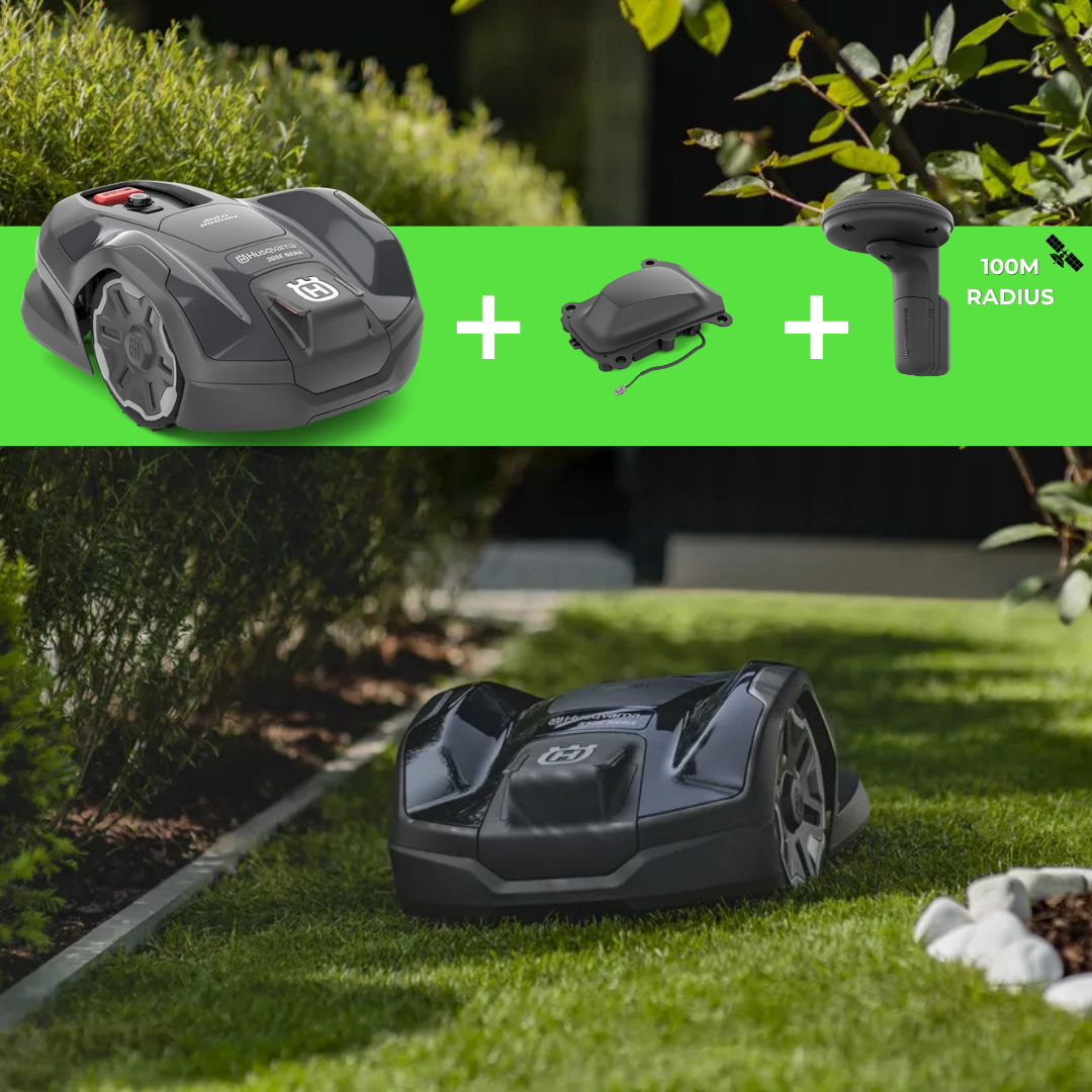 Bundle-Up! Automower® 305E NERA + RS1 + Plug-In